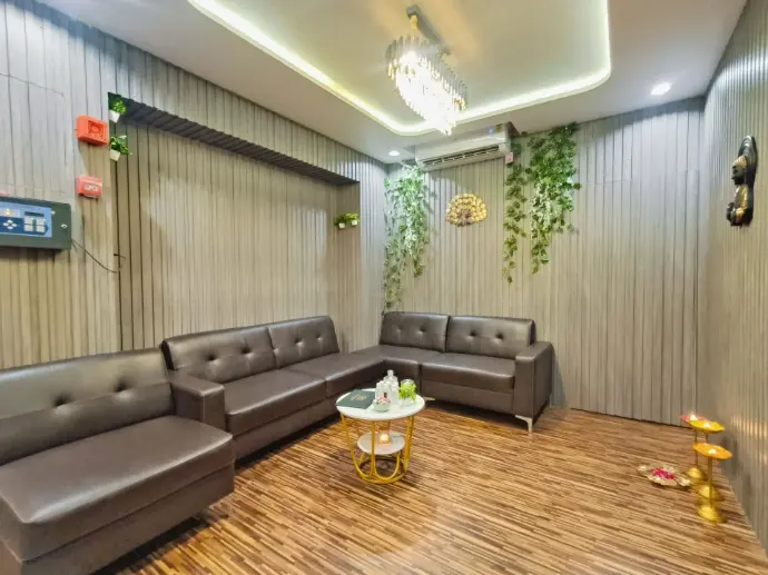 Waiting area to have a nice Tea or Coffee 